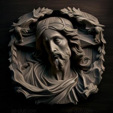 3D model st jesus (STL)